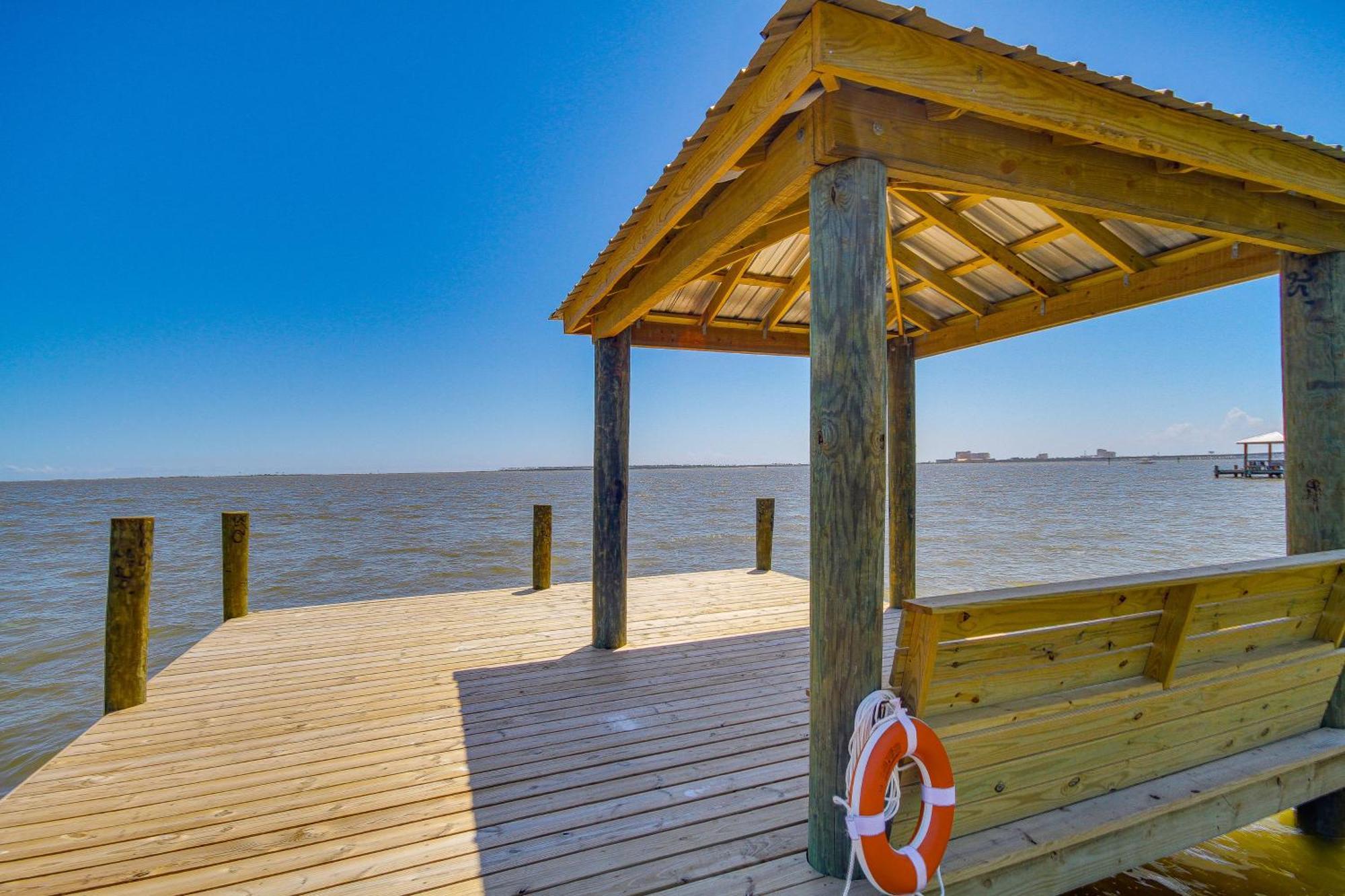 Historic Biloxi Bay Cottage With Beautiful View Ocean Springs Esterno foto